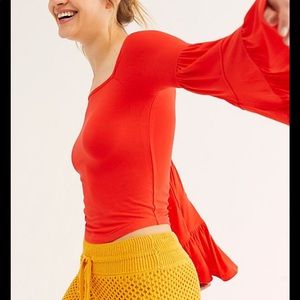 🧡 Free People “Babetown” top 🧡